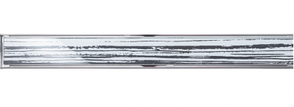 Sklo, biele s čiernymi prúžkami