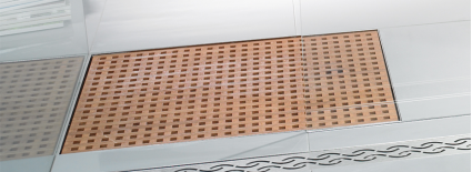 Walk-in s odtokovým hrdlom